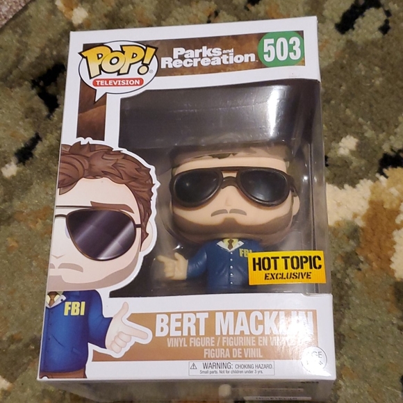 bert macklin funko pop